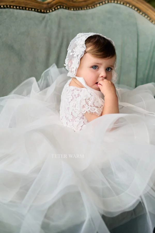 Buy Baby Girl Baptism Dress Tara Beaded Champagne Christening Gown  Christening Gown Girl Baptism Dress for Baby Girl Christening Dress Online  in India - Etsy